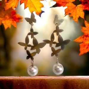 Aura Attractive Butterfly Earrings for women and girls